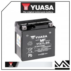 BATTERIA YUASA YTX7L-BS YAMAHA 125 XT X SUPERMOTARD