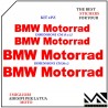 KIT ADESIVI Stickers Decal PER MOTO BMW MOTORRAD MOTORCYCLE