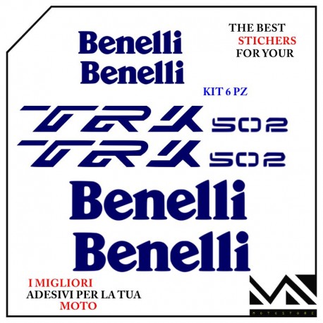 ADESIVI Stickers Decal PER MOTO BENELLI TRK 502 MOTORCYCLE