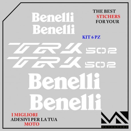 ADESIVI Stickers Decal PER MOTO BENELLI TRK 502 MOTORCYCLE