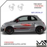 ADESIVI stickers LOGO SCORPIONE ABARTH PER 500 595 695 MOD2 