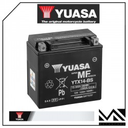 BATTERIA YUASA YTX14-BS PIAGGIO 400 X EVO